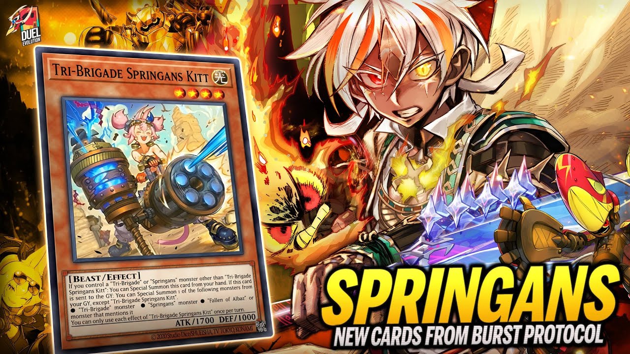 Deck Springans Version Fallen of Albaz Post Burst Protocol | MDPRO3 | Replays  & Decklist