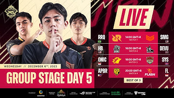 LIVE | DAY 5 | M5 World Championship Group Stage | (ENG)