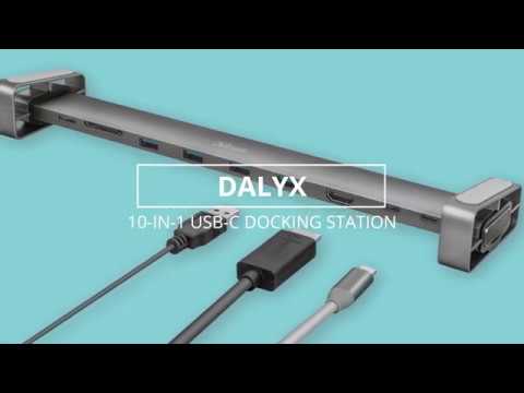 Trust Dalyx 10-in-1 USB-C Multi-Port Docking Station