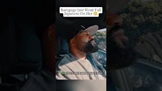 Rampage Just Went Full Japanese On Her #rampagejackson #rampage #ufc #shorts