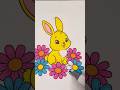 Cute Bunny Coloring ASMR | Relaxing Marker Sounds 🐰✨