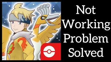 How To Solve Pokemon Masters EX App Not Working (Not Open) Problem|| Rsha26 Solutions