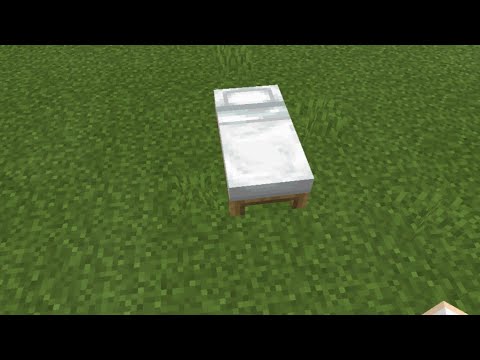 Video: Cómo Hacer Una Cama En Minecraft