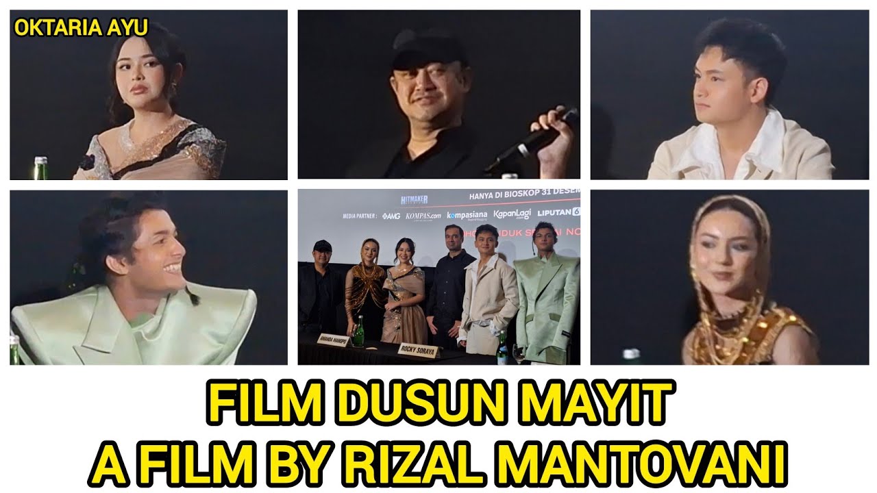 FILM DUSUN MAYIT - A FILM BY RIZAL MANTOVANI #pressconference #movie #video #film #horror 