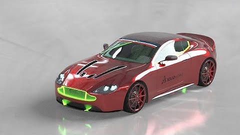 6) SolidWorks Visualize Tutorials | Adding Lights