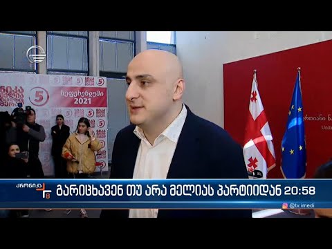გარიცხავენ თუ არა მელიას პარტიიდან