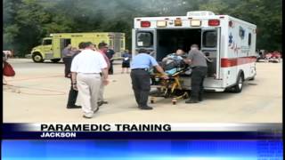 HCC paramedic students train for emergency situations