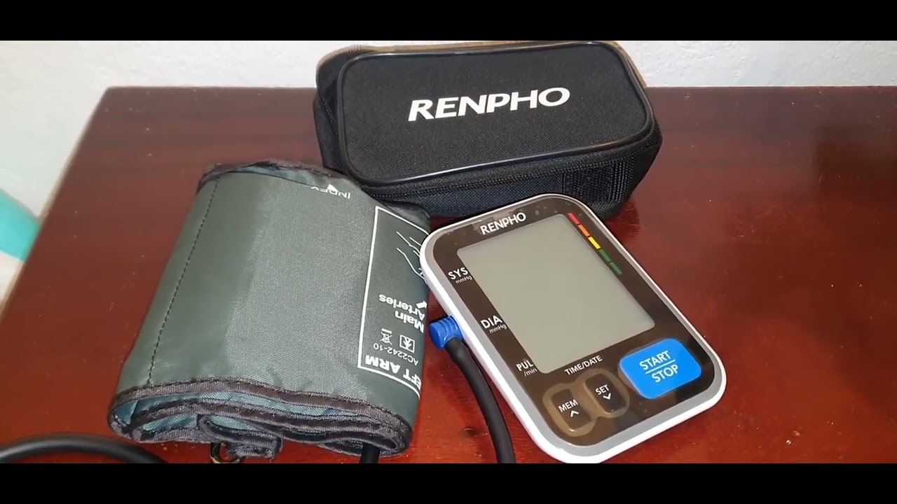 RENPHO Talking Upper Arm Blood Pressure Machine Review, Reliable And Easy  To Use Monitor! It's Been 