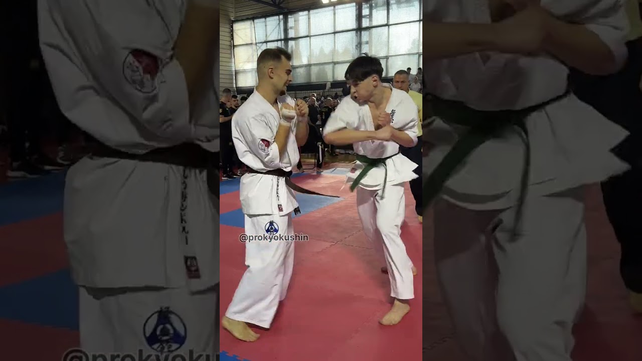 -80kg Lukas Popescu (aka) - Alexandru Manole. 1st Kyokushin-kan karate “Alpha Fighters Tournament”