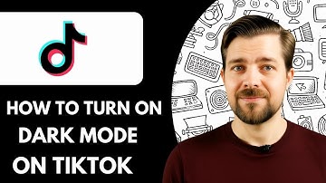 How To Turn On Dark Mode On Tiktok - 2025 (Simple Tutorial)