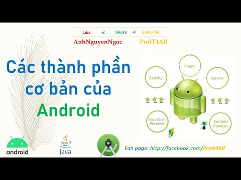 Video Bài 2.1. Các thành phần cơ bản của Android - youtube