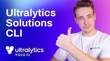 How to Run Ultralytics Solutions from the Command Line (CLI) | Ultralytics YOLO11 | Object Counting🚀