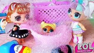 ЭТО БЫЛА МОЯ ПЕНА! Как невеста малышку ЛОЛ купала #мультики с куклами #Лол видео для детей