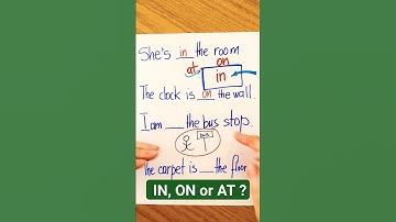 IN, ON or AT https://rb.gy/ia47xz  #learn #english #learning #esl #teacher #languagelearning