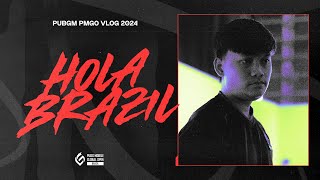 HOLA BRAZIL! | BOOM ESPORTS PUBGM PMGO 2024 VLOG