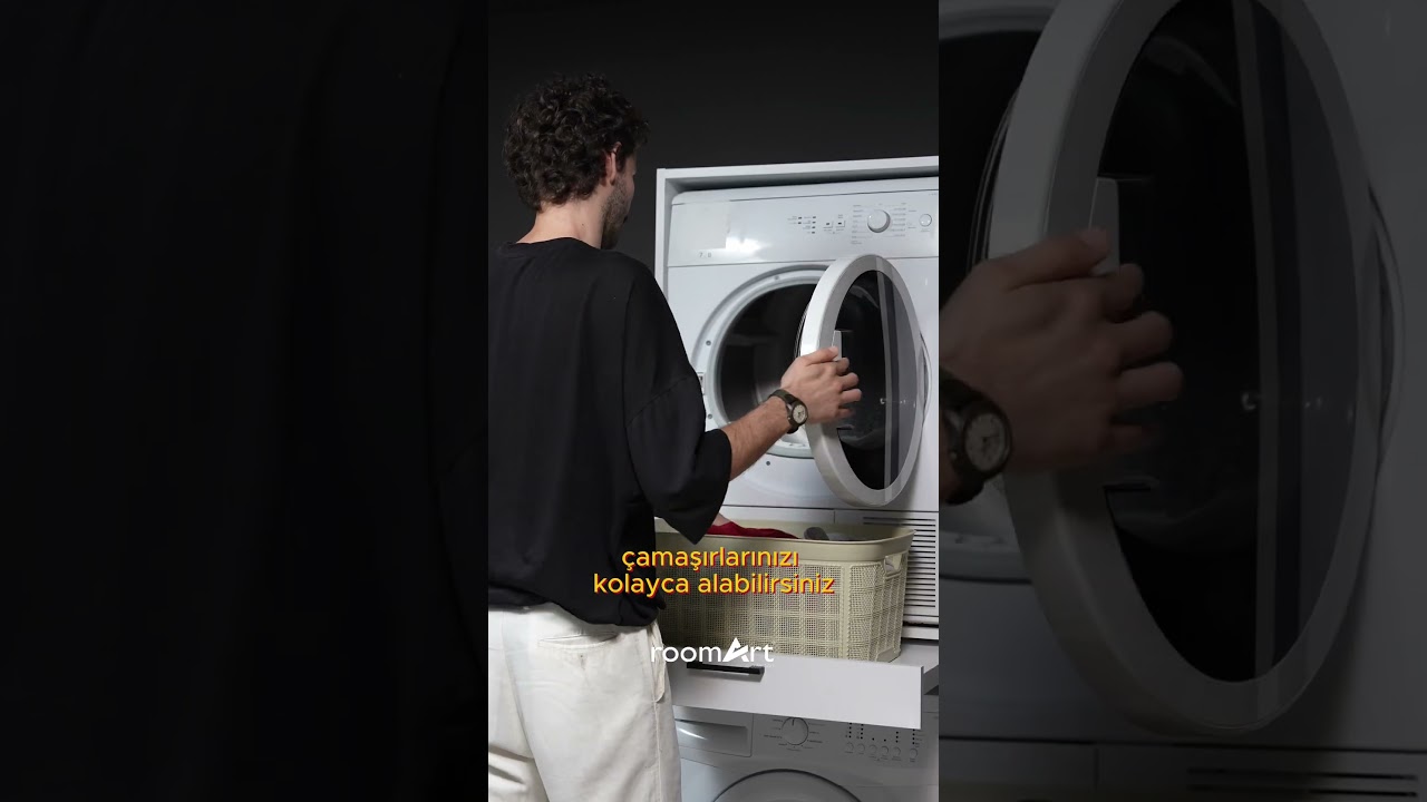 Çamaşır ve Kurutma Makinesi Dolabı - Duo+D2
