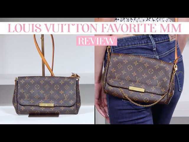 LOUIS VUITTON FAVORITE PM REVIEW! Is it worth it? What I don't