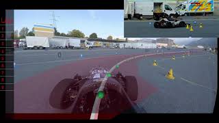 Learning-based Model Predictive Control for Autonomous Racing