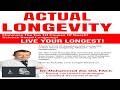 Actual Longevity: Science Based Strategies To Improve Lifespan And Healthspan