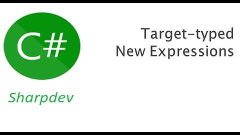 Target typed New Expression | C# 9