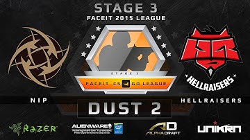 NiP vs Hellraisers - Dust 2 (FACEIT League Stage 3 EU)