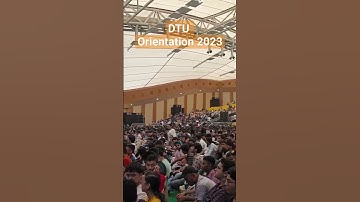 DTU Orientation 2023 #vlog #viral #dtu