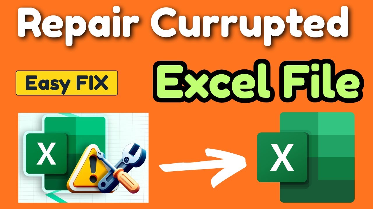 How to Fix Currupted Excel File Easily in Seconds | Stellar repair for ...