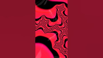 #digitalart #shorts #hallucination Red Mandelbrot Fractal Animation with Psytrance Music