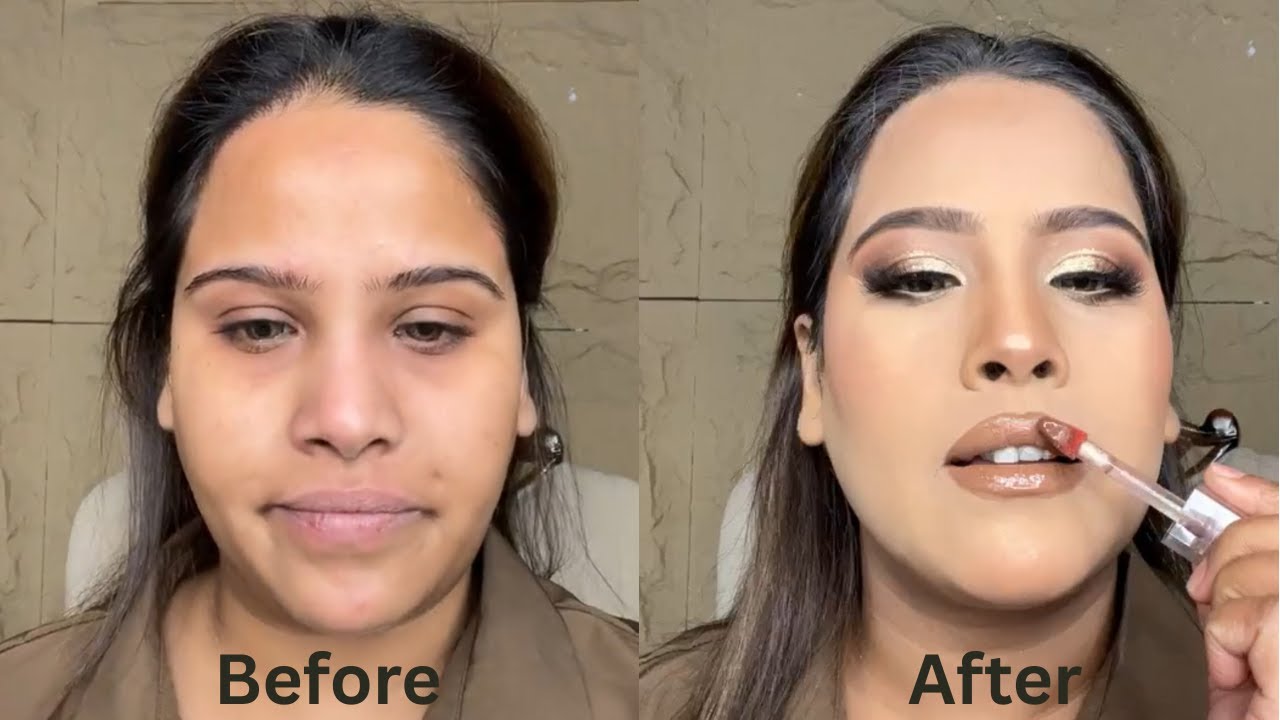 GLAM MAKEUP LOOK TUTORIAL || Sneha Sharma