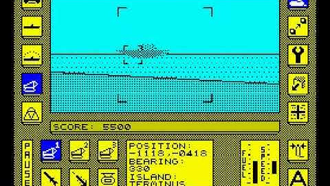 Carrier Command - Sinclair ZX Spectrum - Archive Gameplay 🎮