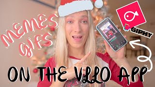 HOW TO MAKE MEMES GIFS IN THE VLLO APP | Complete tutorial | Christmas Edition screenshot 2
