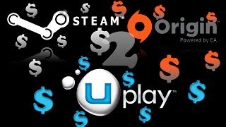 Покупка случайных ключей Steam Origin Uplay №2 Испытай удачу