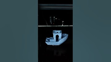 3D Printed Minecraft Block Benchy #shorts