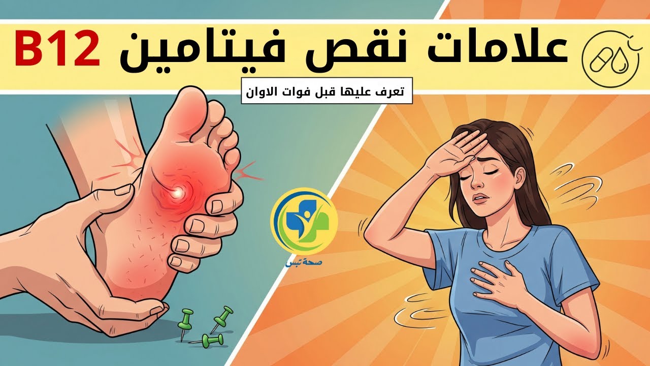 10 علامات تحذيرية لنقص فيتامين B12 في جسمك يجب أن تعرفها!