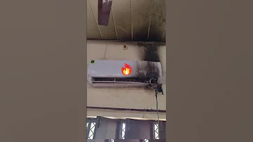 Air Conditioner Fire