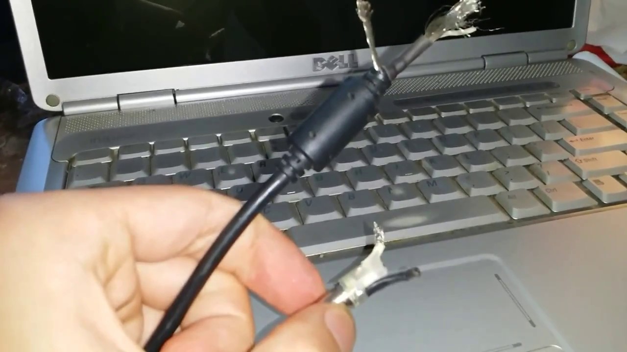 How to Fix Repair Dell inspiron Laptop Charger Plug Broke wont charge &amp;quot;plugged in not charging&amp;quot;