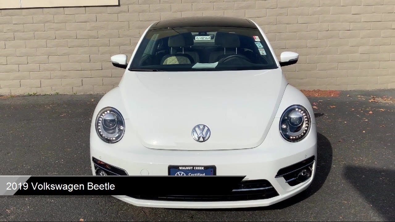 2019 Volkswagen Beetle 2.0T Final Edition SEL Walnut creek Concord