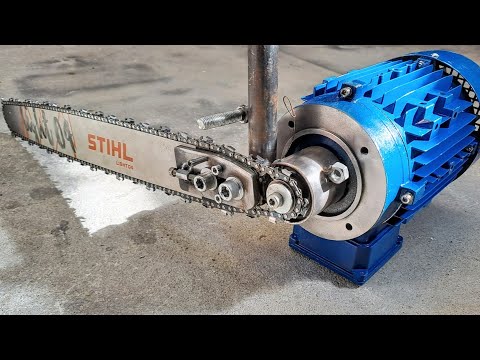 How to Make Firewood Cutting Machine DIY