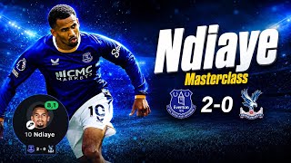 Iliman Ndiaye vs Crystal Palace 🔥 | Skills, Assist & Highlights | Everton 2-0 Palace