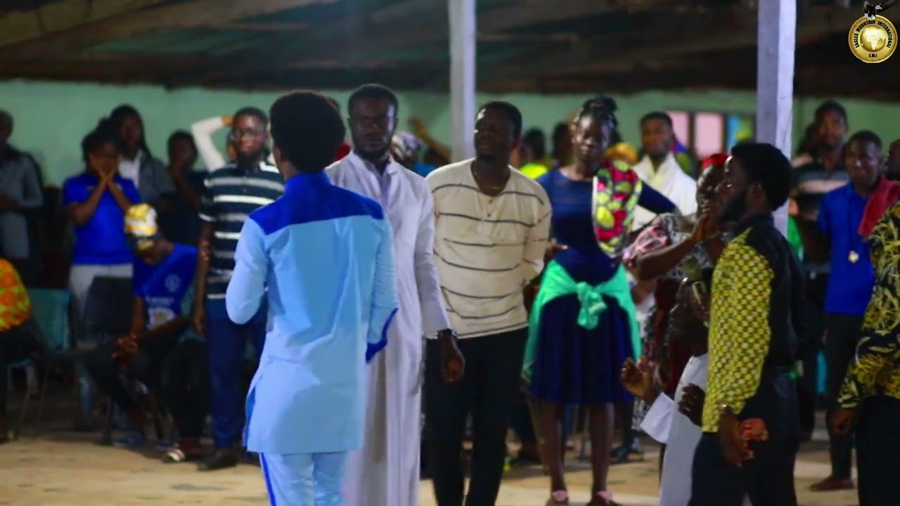 Prophet Seth Owusu prophetic ministration at Presbyterian Church Atwea Mountain camp 8.