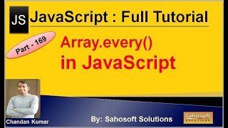 Array every in JavaScript | JavaScript Full Tutorial in Hindi