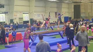 2018 Level 3 State Championship, Ohio - Beam Routine 9.3 Score Torrance Swift
