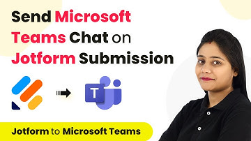 How to Send Microsoft Teams Chat Message on Jotform Submission - Jotform Microsoft Teams Integration
