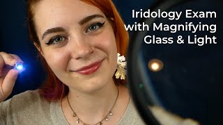ASMR Iridology Examination with Magnifying Glass & Light 🌟 | Soft Spoken Pseudoscience RP screenshot 5