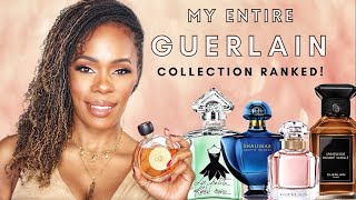 MY ENTIRE GUERLAIN COLLECTION RANKED!  | My Perfume Collection 2022