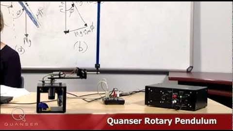 Rotary Control with SRV02: Rotary Inverted Pendulum Experiment