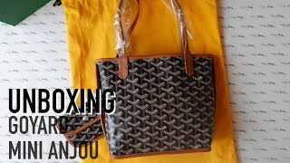 Goyard Gang Gabbing - Fake Vs Real Anjou - 20+ ways to tell on Goyard Anjou  Mini Tote 