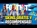 COMO CONSEGUIR LAS NUEVAS SKINS GRATIS Y RECOMPENSAS DE FORTNITE ...!!