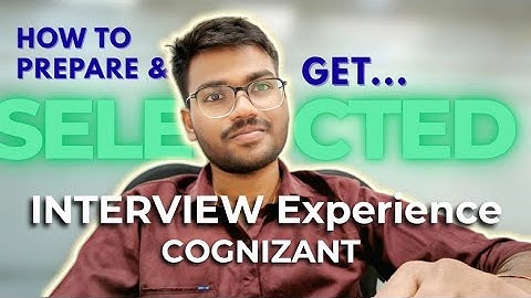 Cognizant Interview Experience | Preparation Tips, Real Questions & Full Timeline