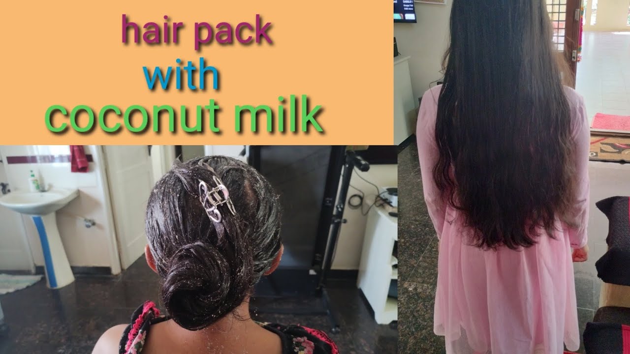 కొబ్బరి పాలతో ఒతైన జుట్టు మీ సొంతం.how to make coconut milk hair pack